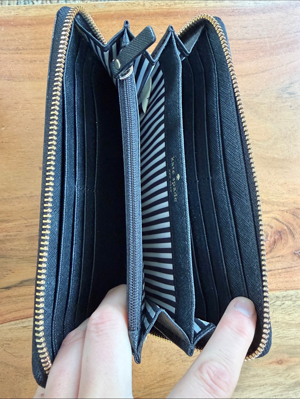 NWOT Kate Spade "Ma Cherie" Lacey Continental Wallet [limited edition] - Picture 4 of 4
